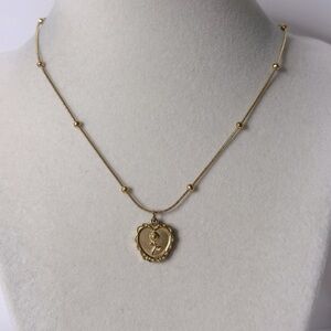 18KGP Vintage Rose Necklace